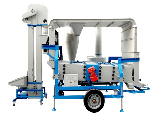 Cribadora con Double Pantalla de Aire